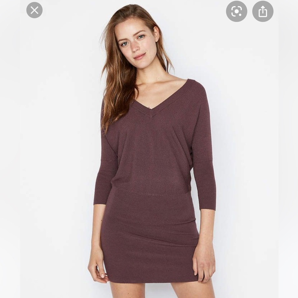 NWT! Express v neck sweater dress